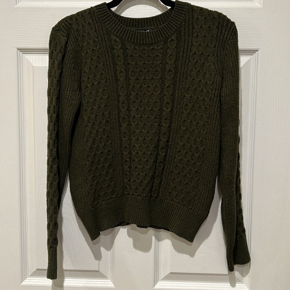 Dark Green American Apparel Sweater - Picture 2 of 15